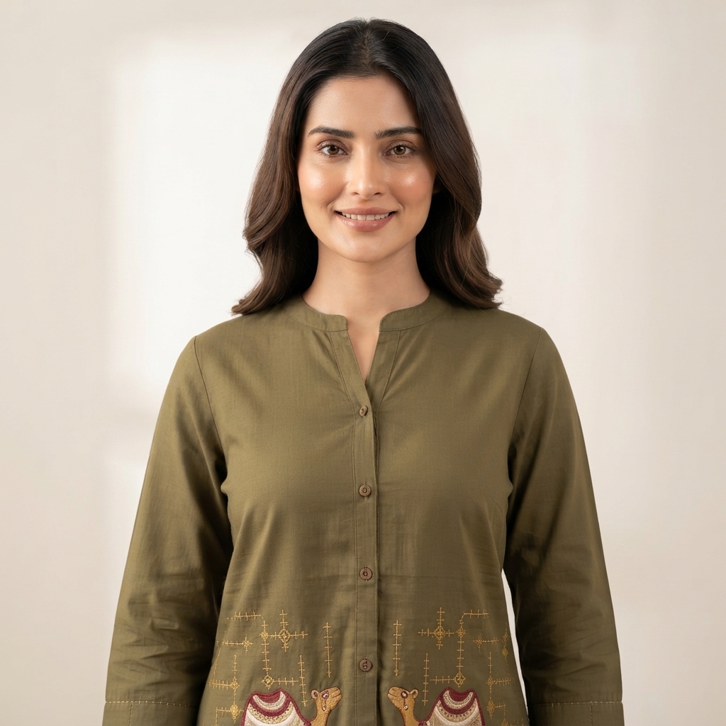 Embroidered Top